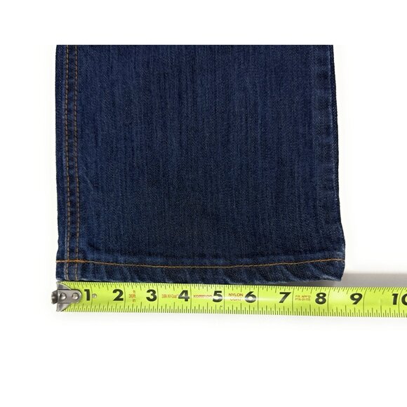 Kimes Ranch Jeans Mens Sz 33x36 Roger Western Slim Fit Bootcut Stretch Denim USA - Picture 9 of 9